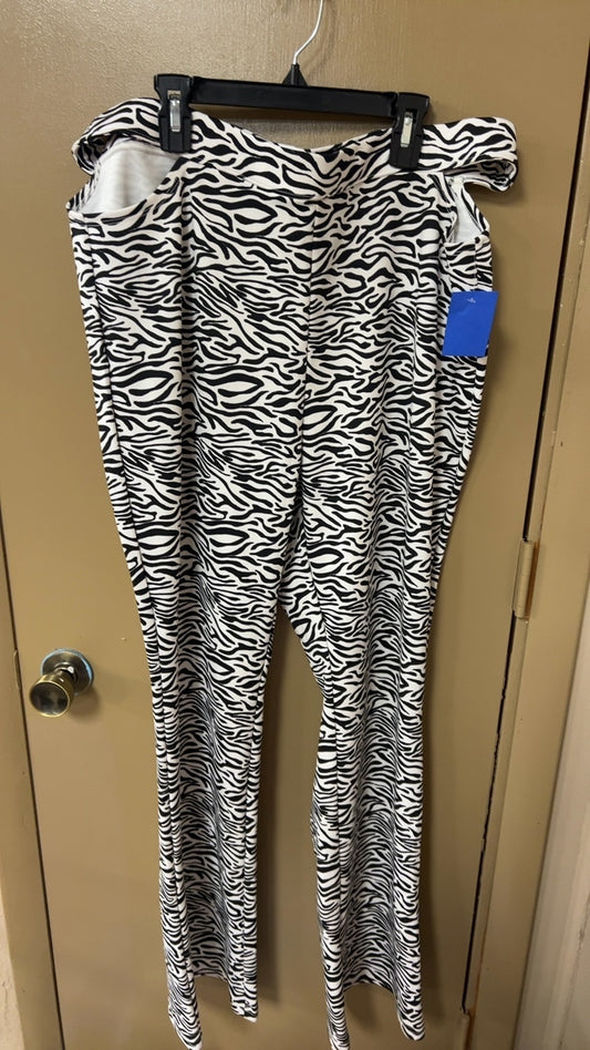 Zebra Pants 1X