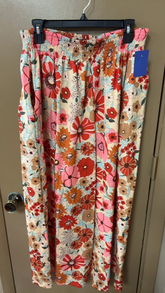 Floral Pants Large
