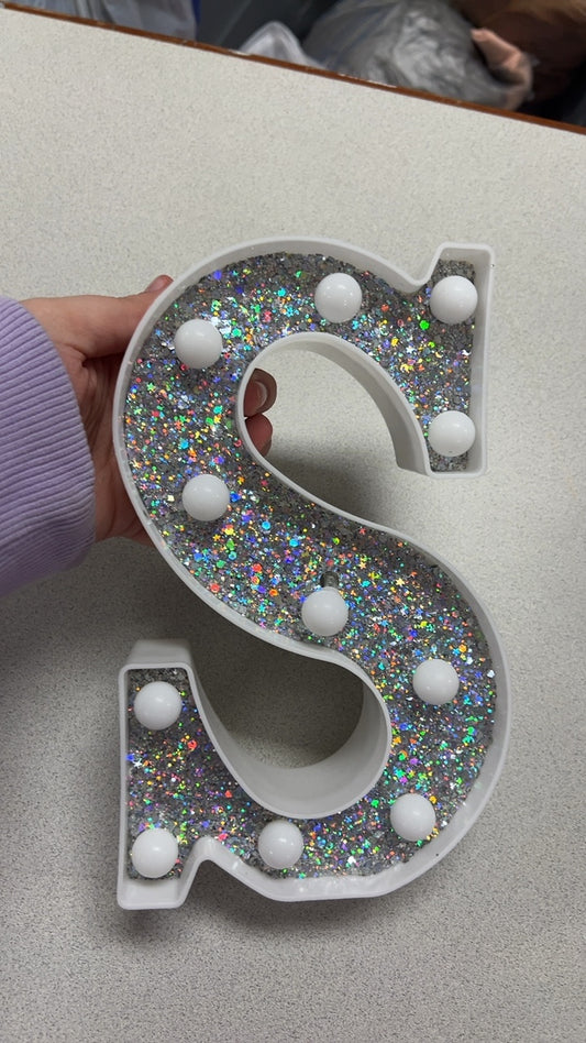 S Decorative LED Letter