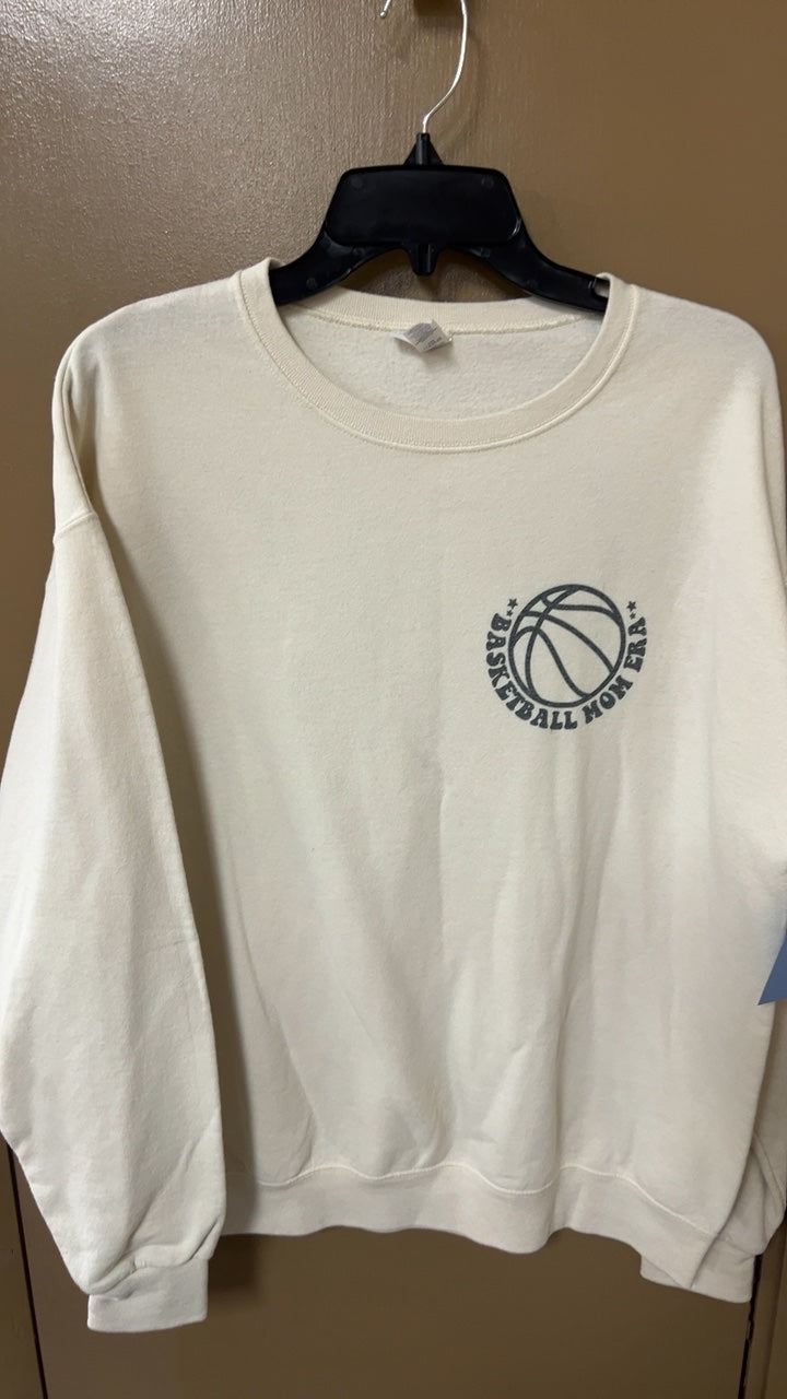 Basketball Mom Sweatshirt Large
