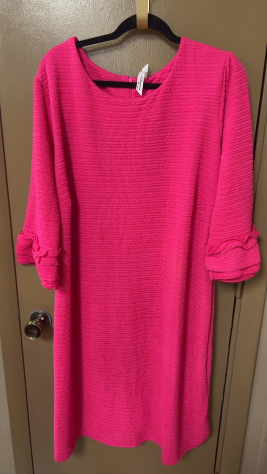 Pink Dress 3X