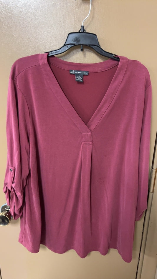 Adrienna F. Papell Blouse XXL