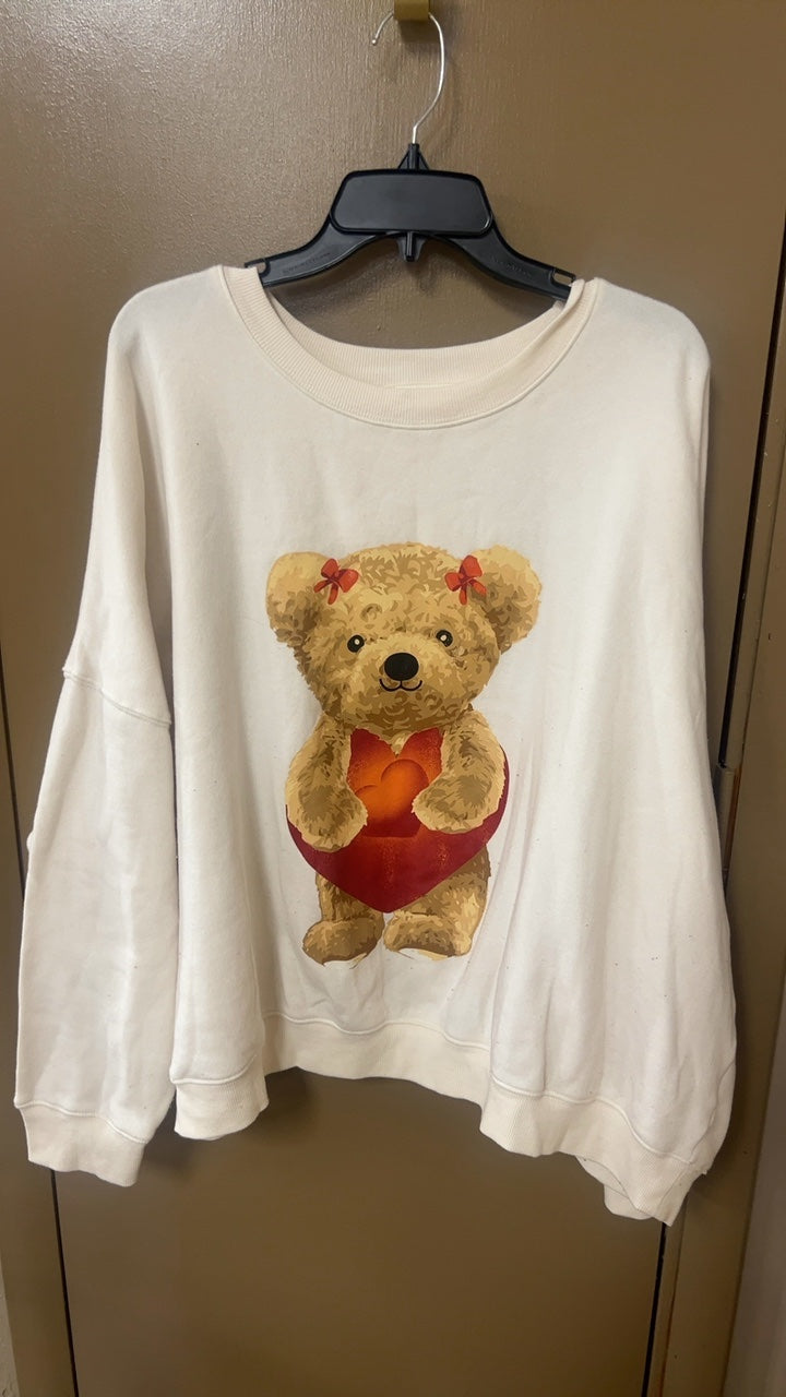 Teddy Bear Sweater 3X