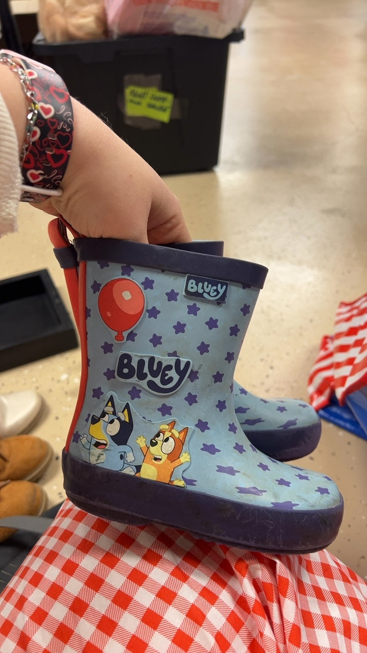 Bluey Rain Boots Youth 5/6