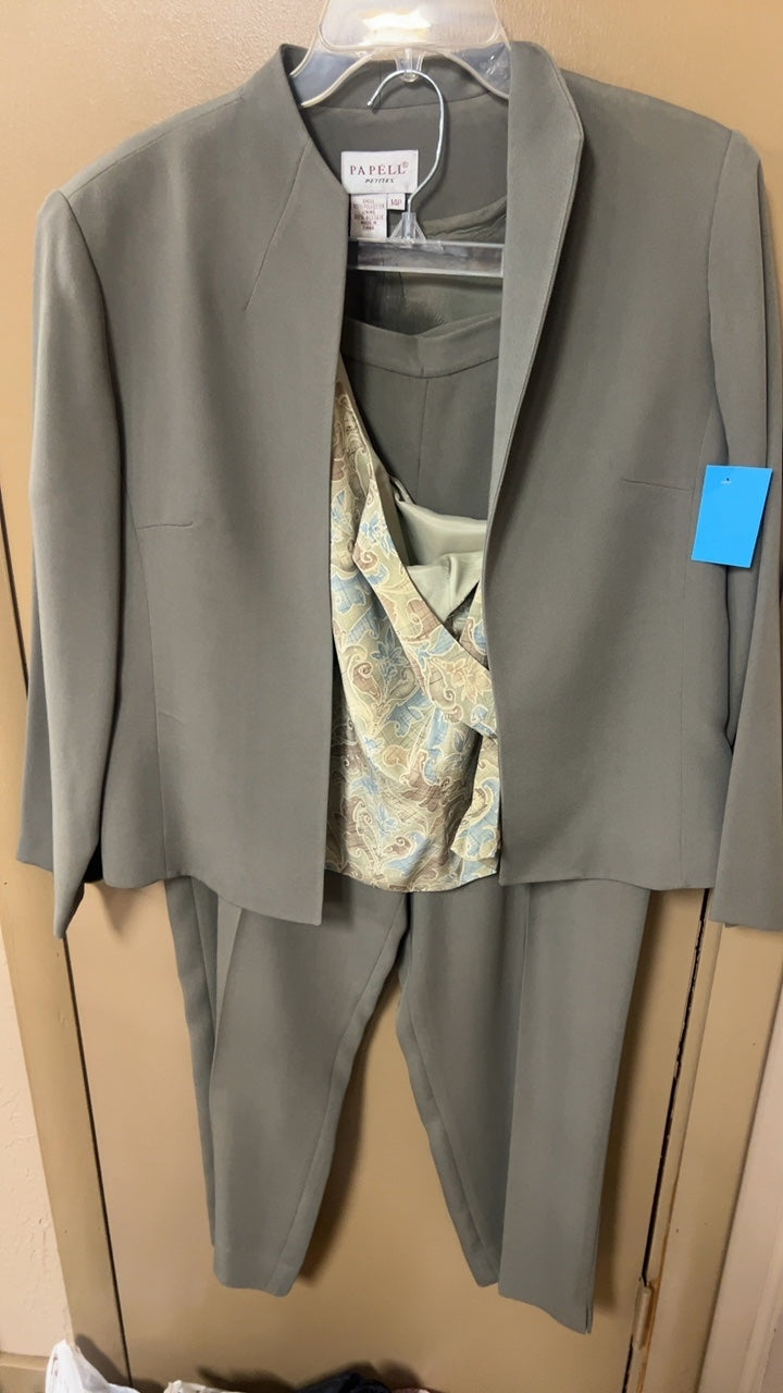 PAPELL PETITES Suit 14 P
