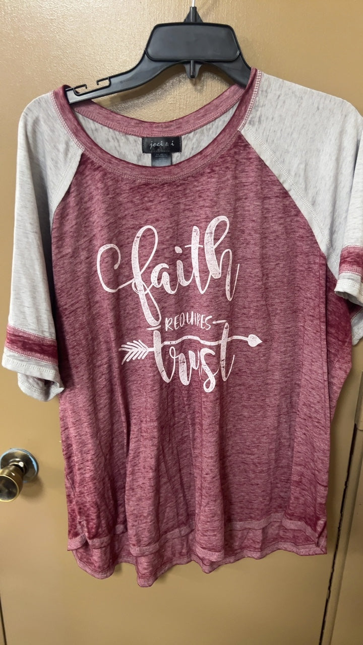 Faith  T-Shirt 2X
