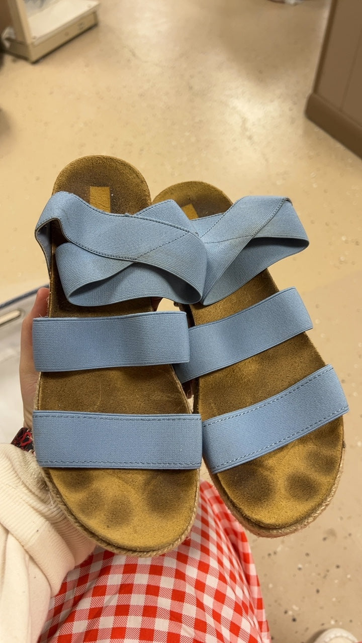 Blue Sandals 7