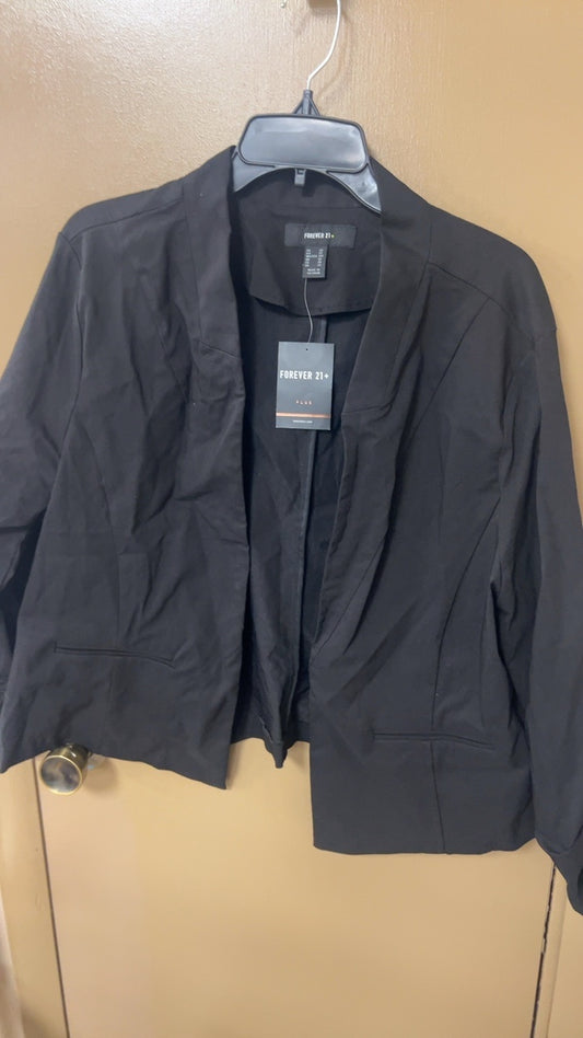 NWT Forever 21+ Blazer 3X