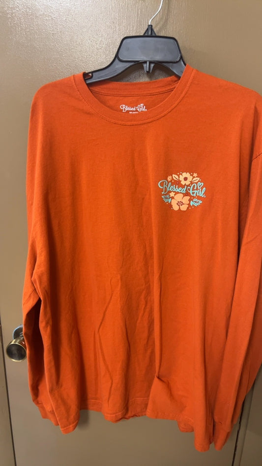 Blessed Girl long sleeve 2X