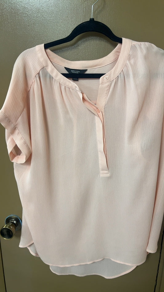 Simply Vera Wang Blouse XXL