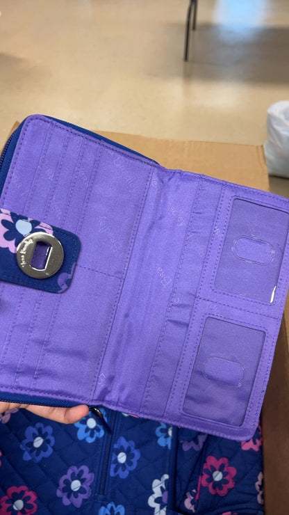Vera Bradley Wallet Blue