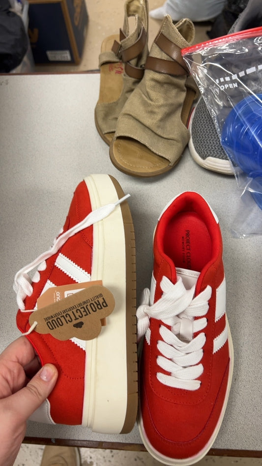 Project Glue Sneakers 6 Red