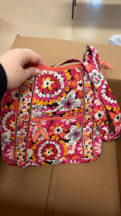 Vera Bradley Crossbody Bag pink and orange