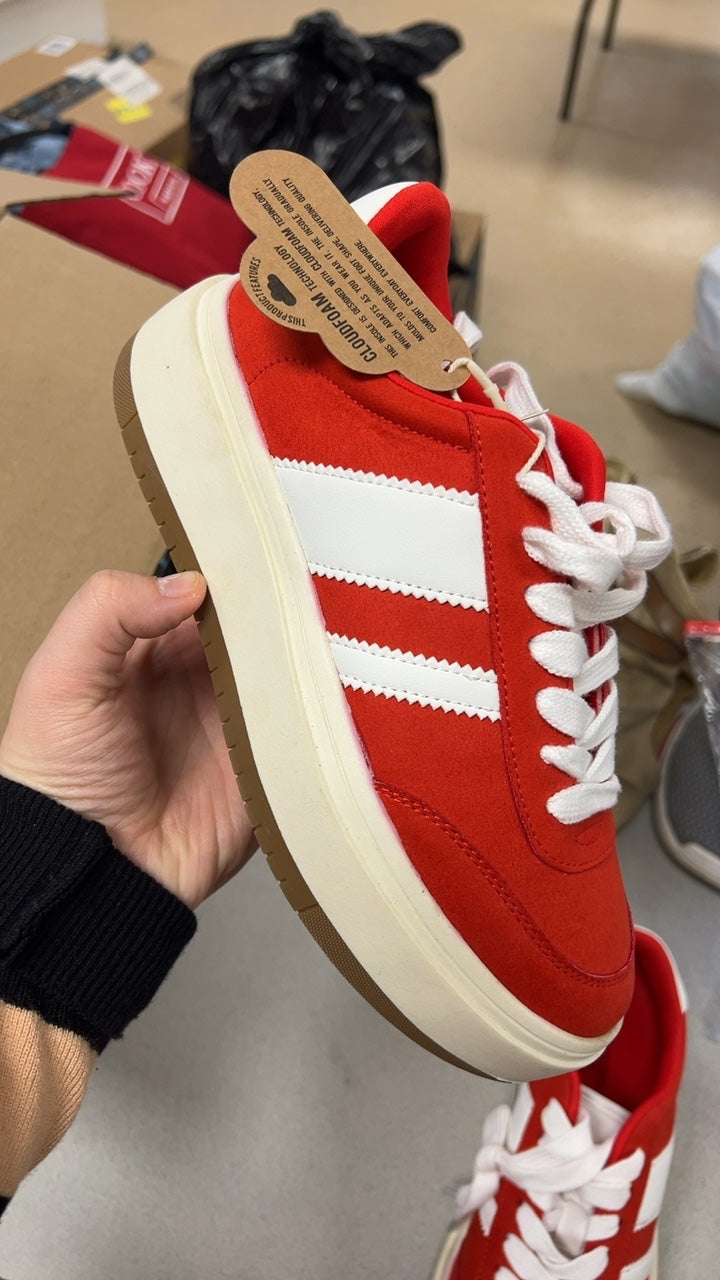 Project Glue Sneakers 6 Red