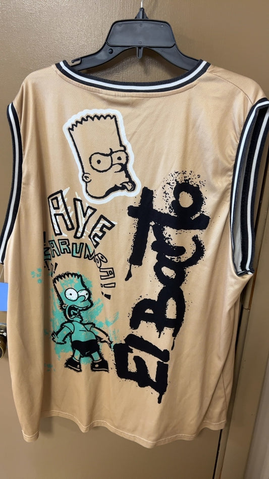 Simpsons Tank top Mens XXL
