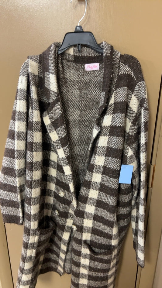 Pink Lily Coat 2XL
