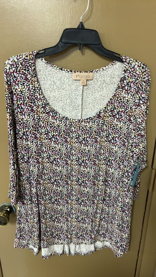 philosophy Blouse 1X