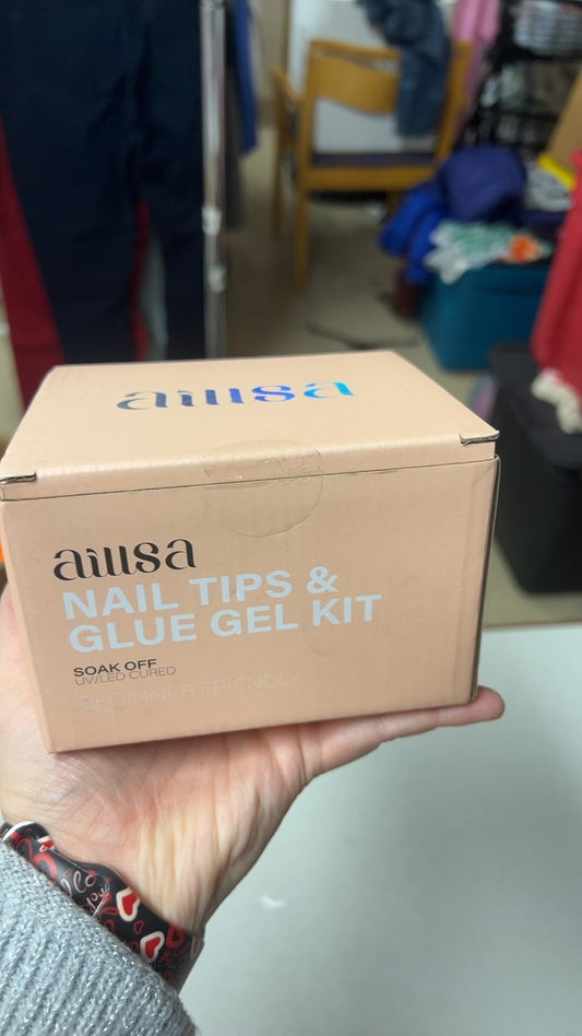 Aussa Nail Tips & Glue Gel Kit