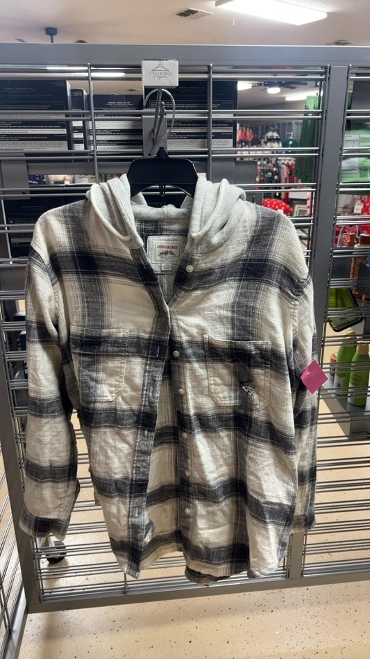 American Eagle Shirt Hoodie Medium
