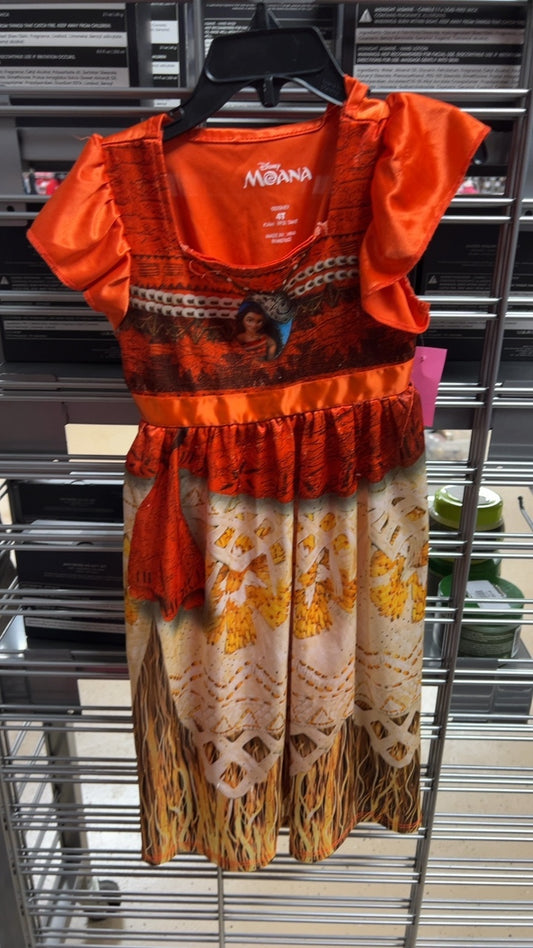 Disney Moana Dress YOUTH 4t
