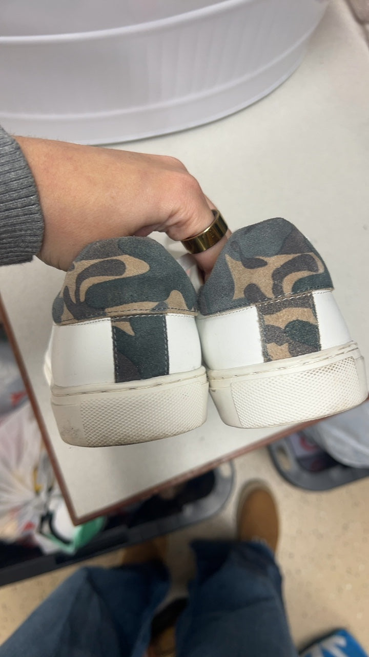 Camo Sneakers 8.5