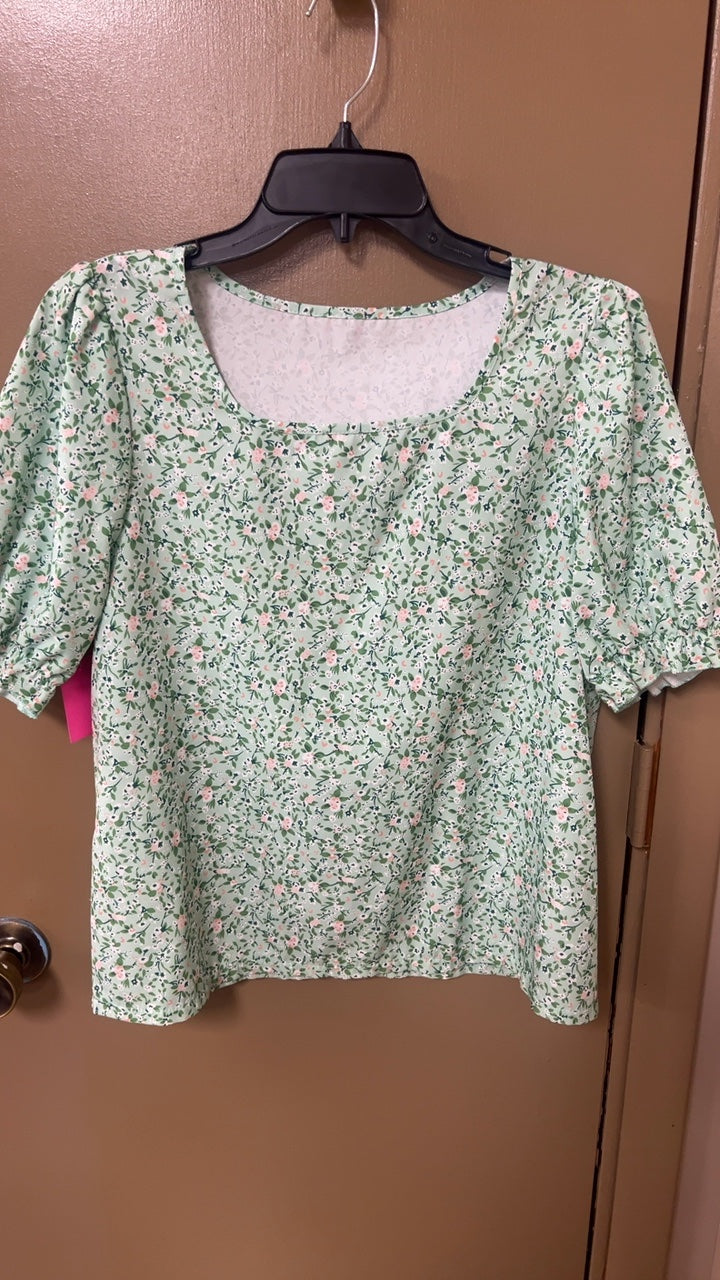 Green Blouse Large