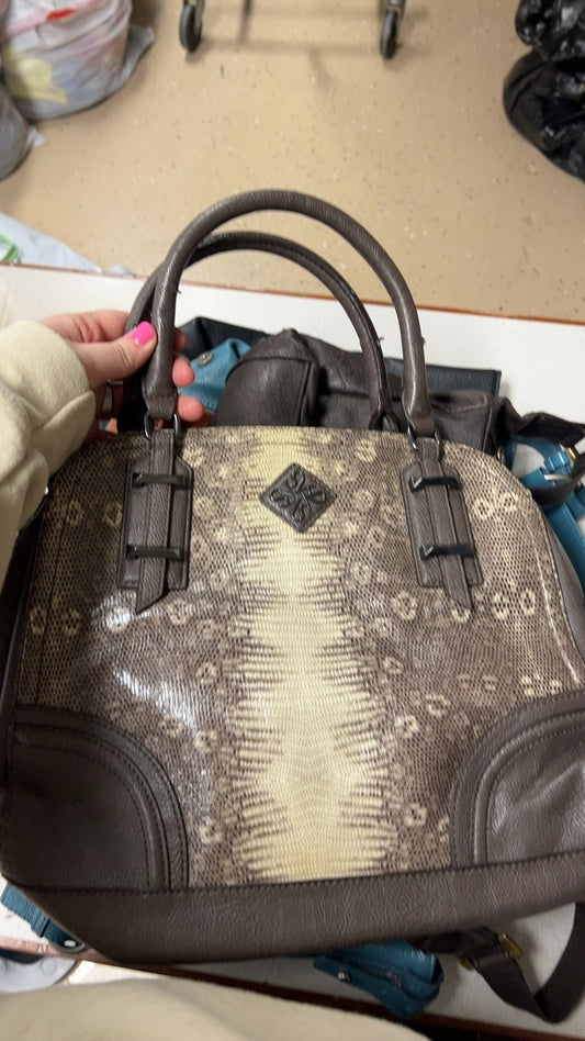 Snake Print Bag