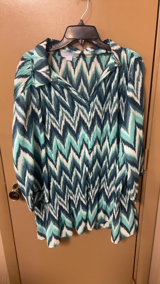 Blue Shirt 1X