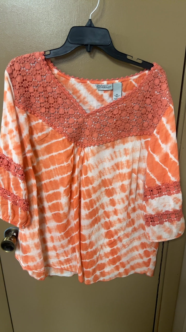 Catherines Blouse 2X