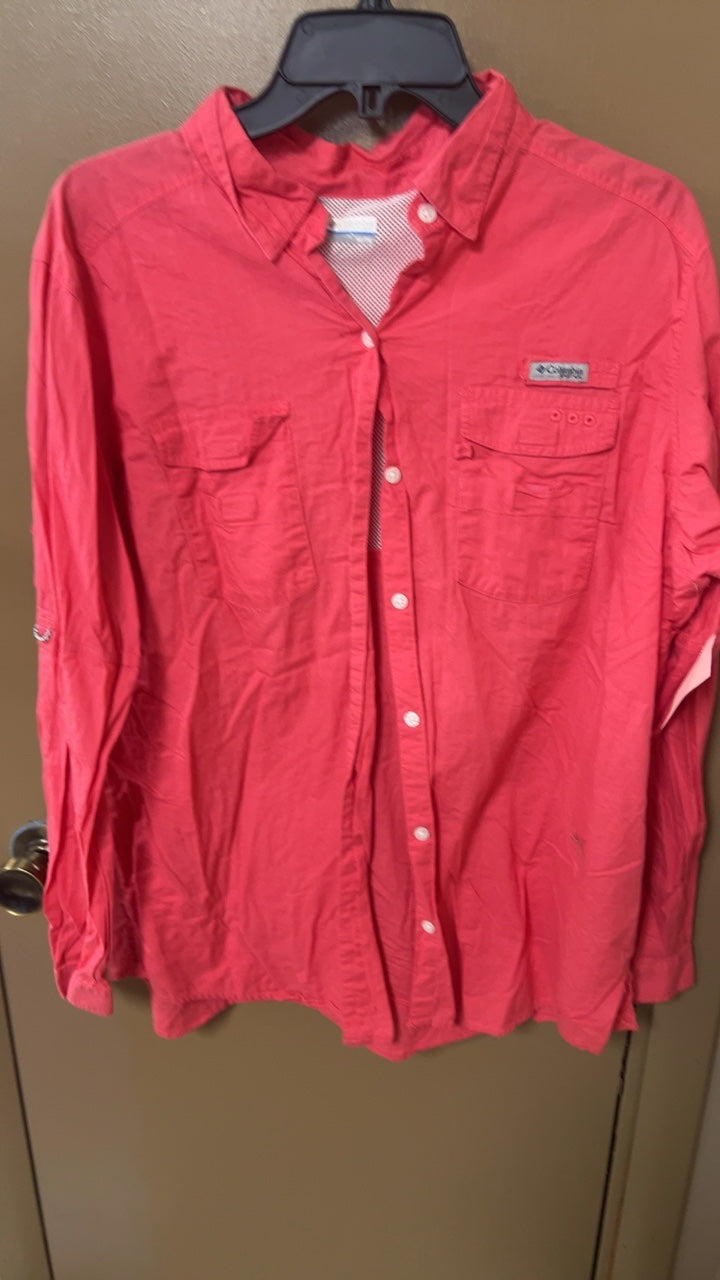 Mesh Columbia Shirt XL