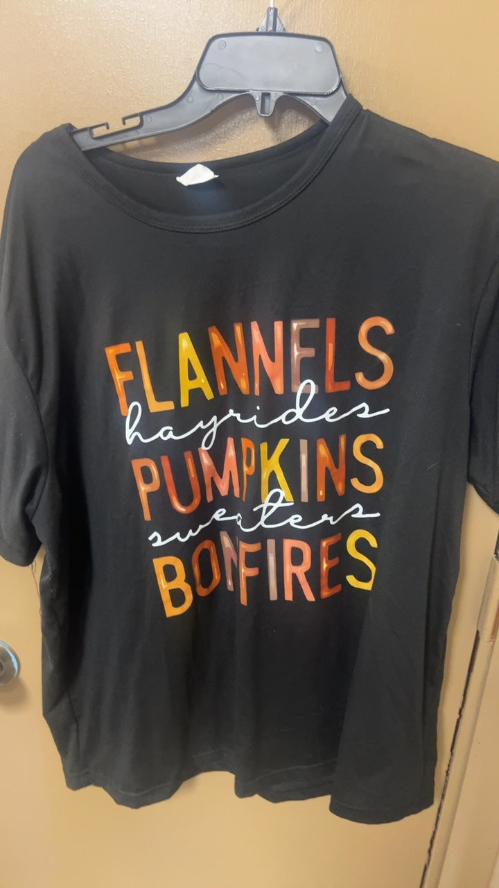 flannels T-Shirt 2XL