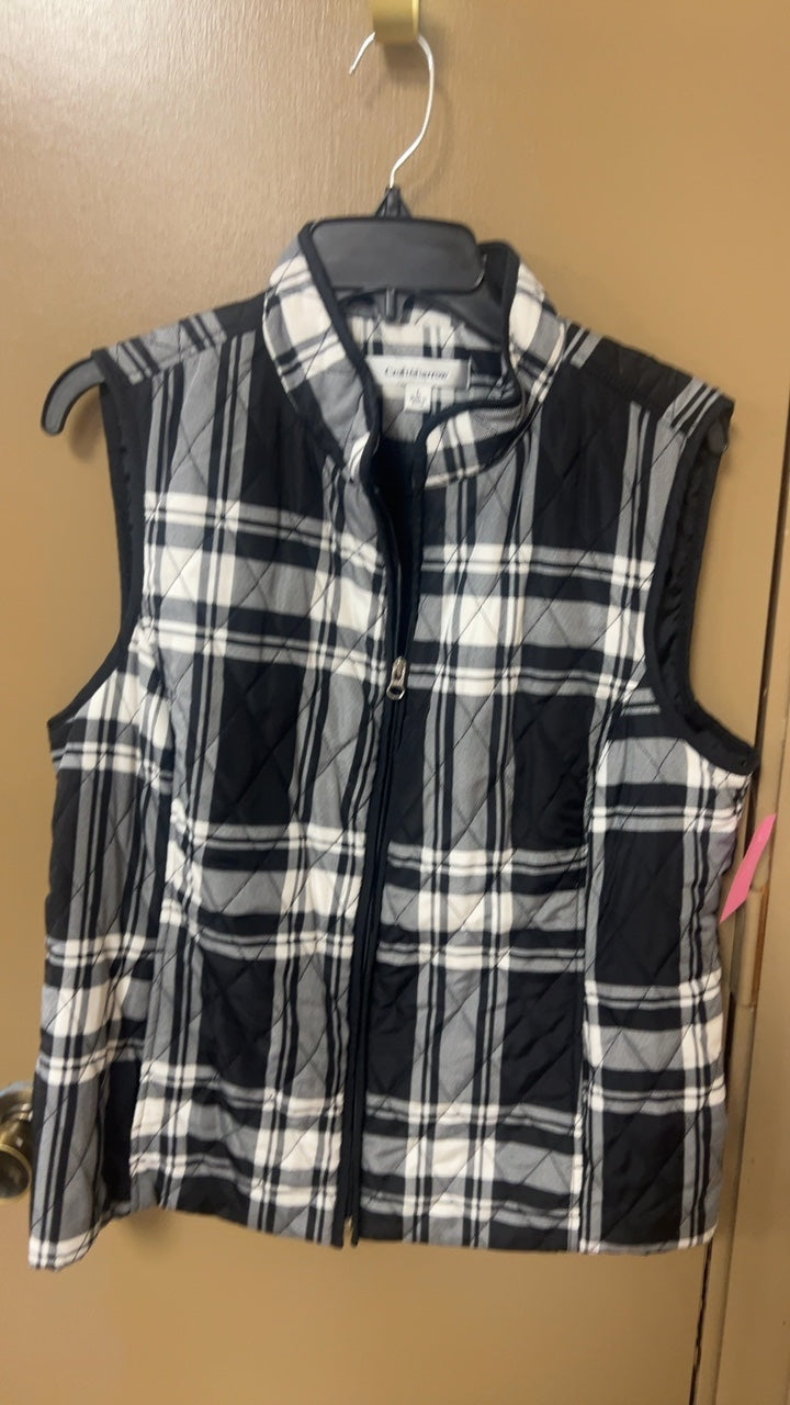 Flannel Vest Large