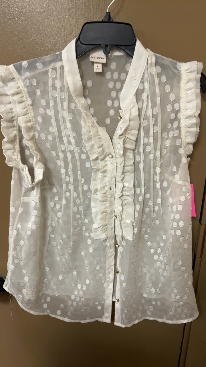Merona Blouse Large