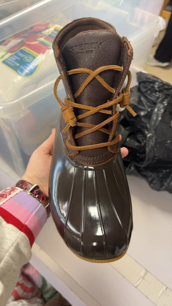 Sperry Boots 9.5