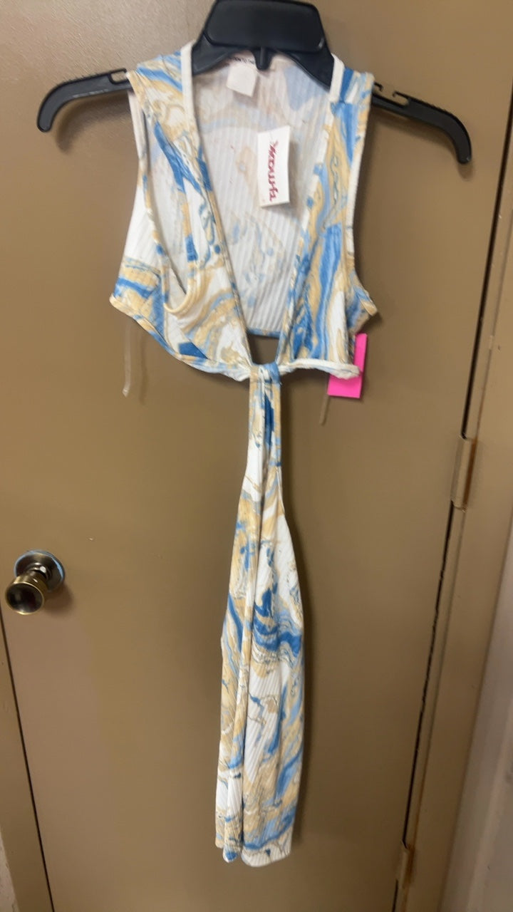 Tie Dye Cutout Dress Small