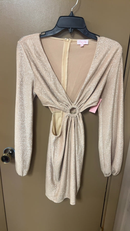 Pink lily  Dress Medium
