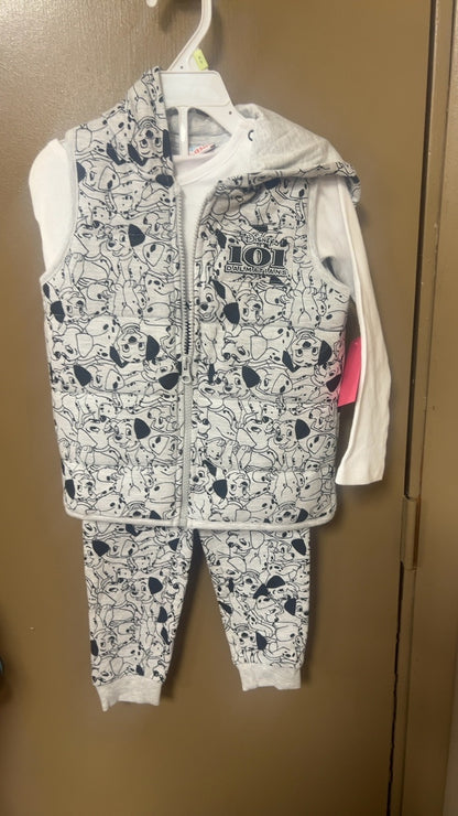 3 Piece Disney Sweatshirt Youth 24-36