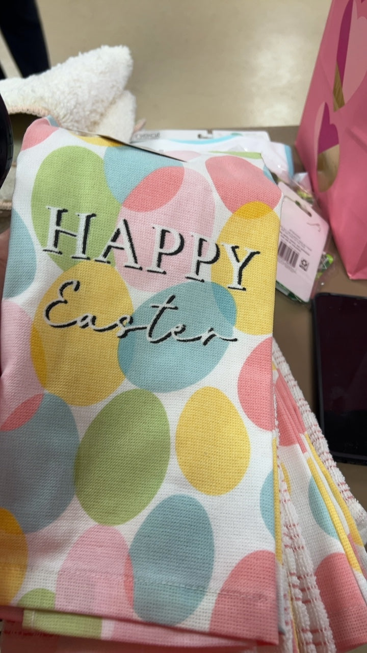 Easter 2 Pack Towel 
