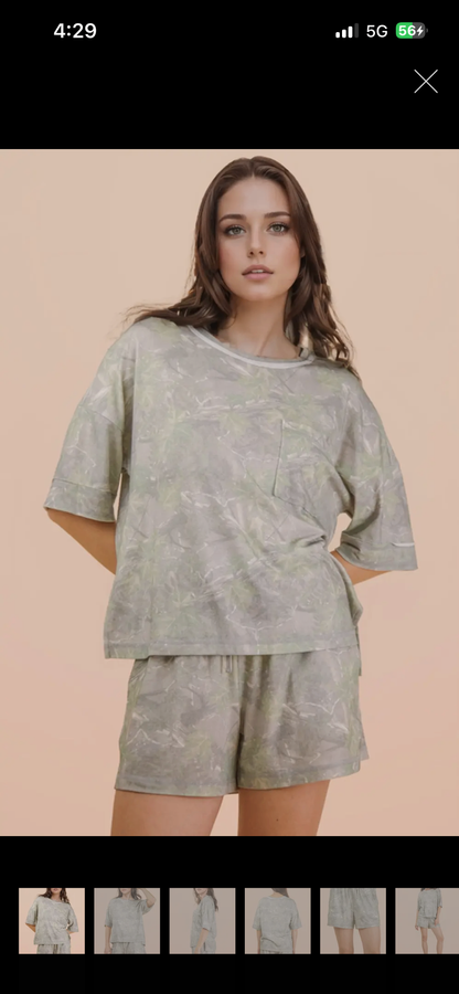 All-Day Camo 2 Piece Set