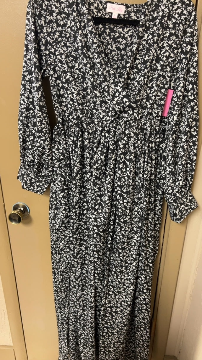 Pink Lily Dress Small