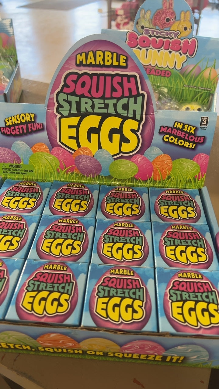 Squish Stretch Egg Toy