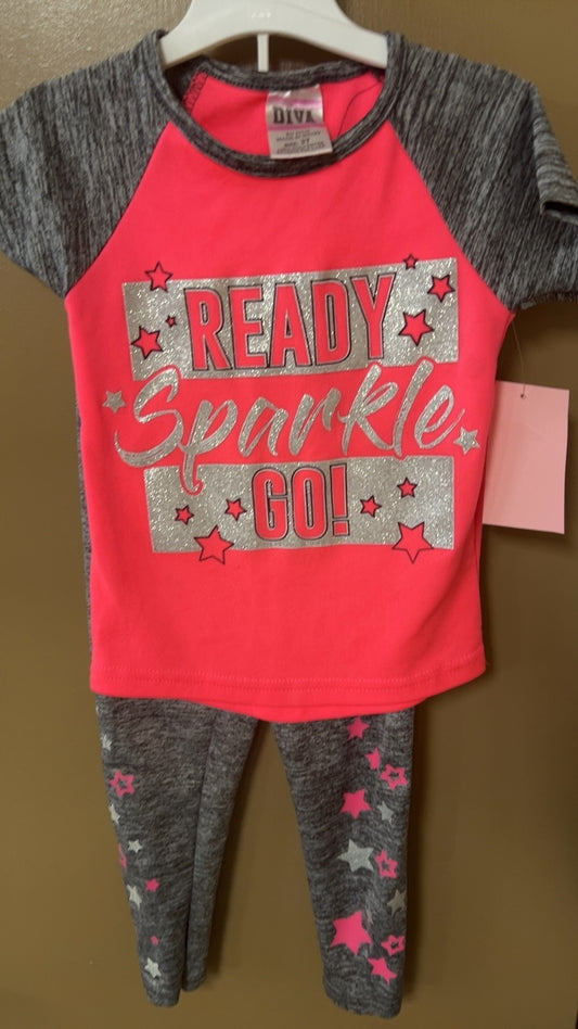 DIVA Pajama Set Youth 3t
