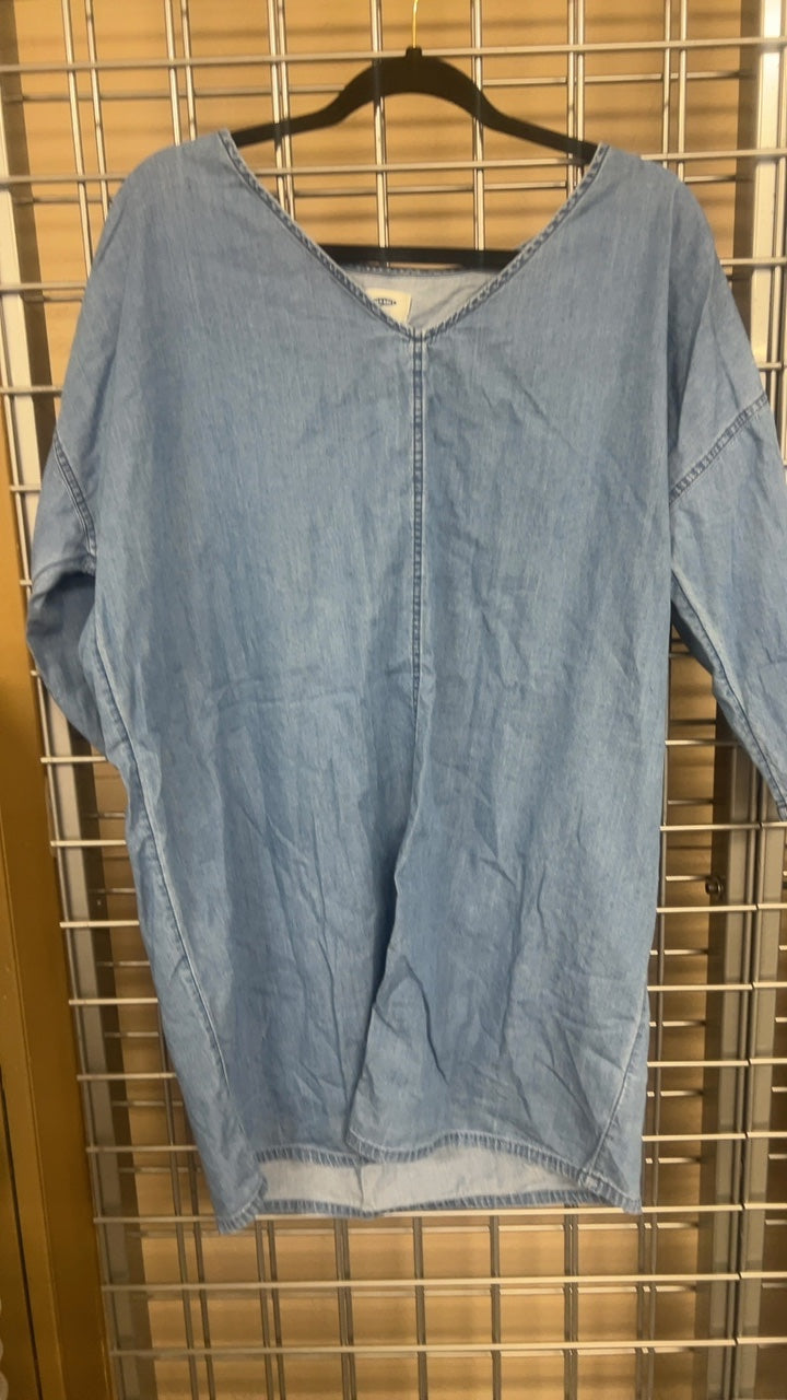 T-denim Dress Large