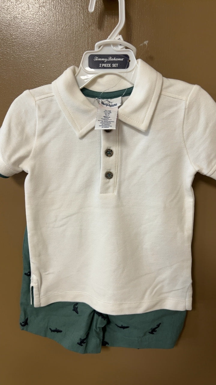 Tommy Bahama 2 piece set 12m