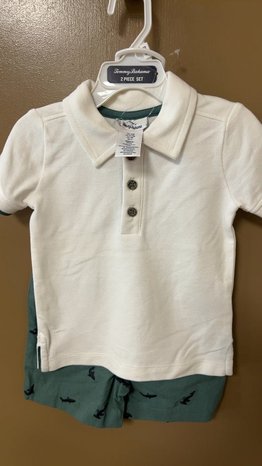Tommy Bahama 2 piece set 12m