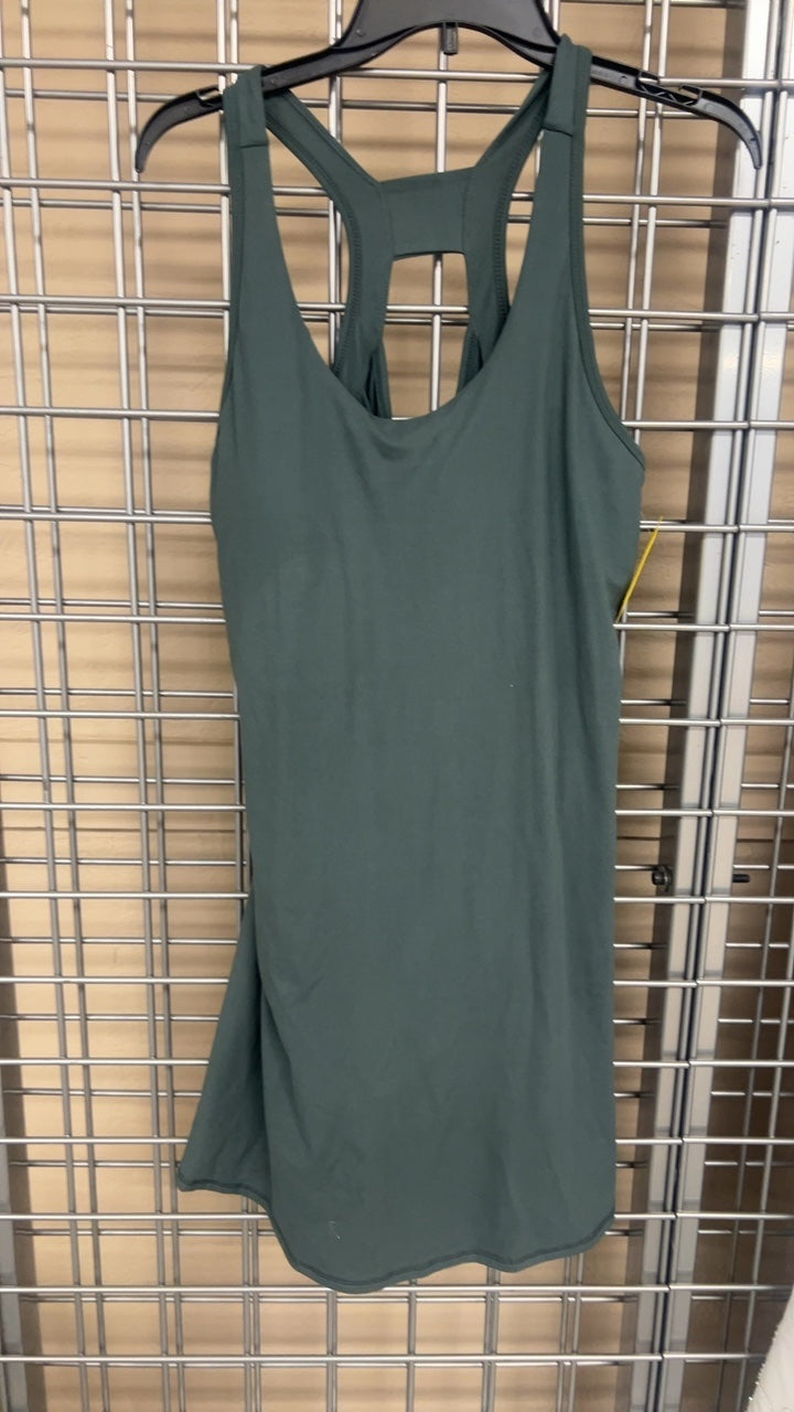 Green Athletic Romper 1X