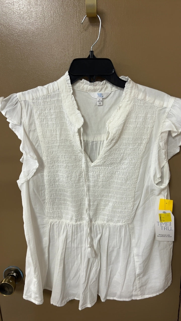 TIME and TRU Blouse Large