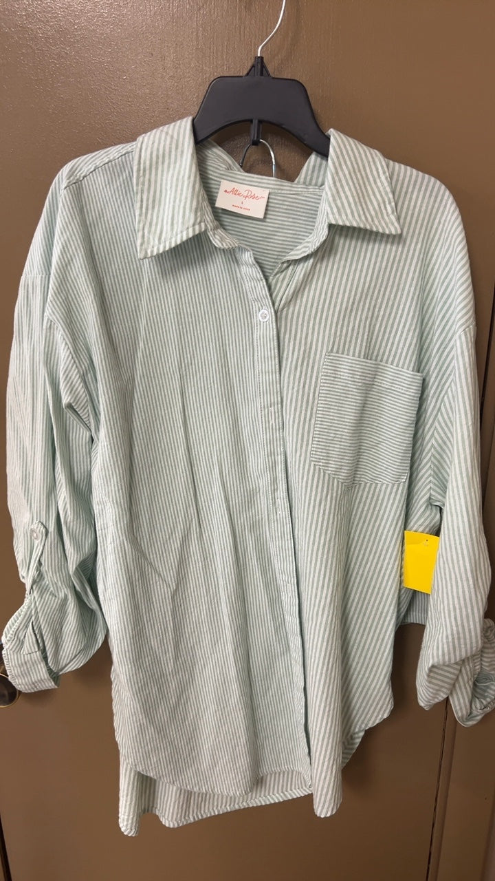 Allie Piece Shirt Set Large