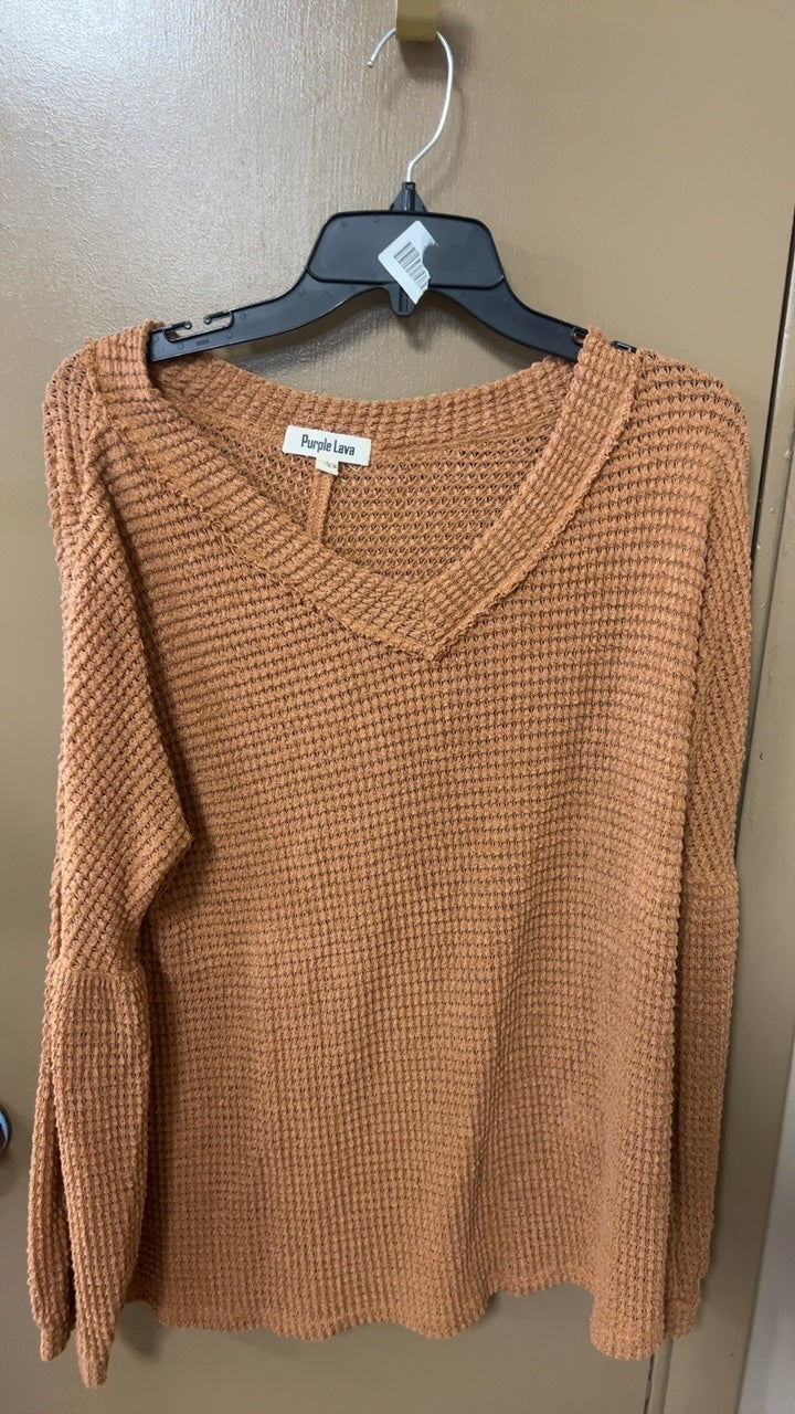 Purple Lava Sweater Large