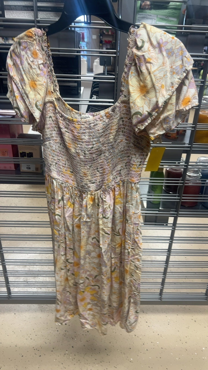 Floral Dress Large